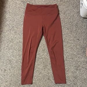 Free People Rust Leggings